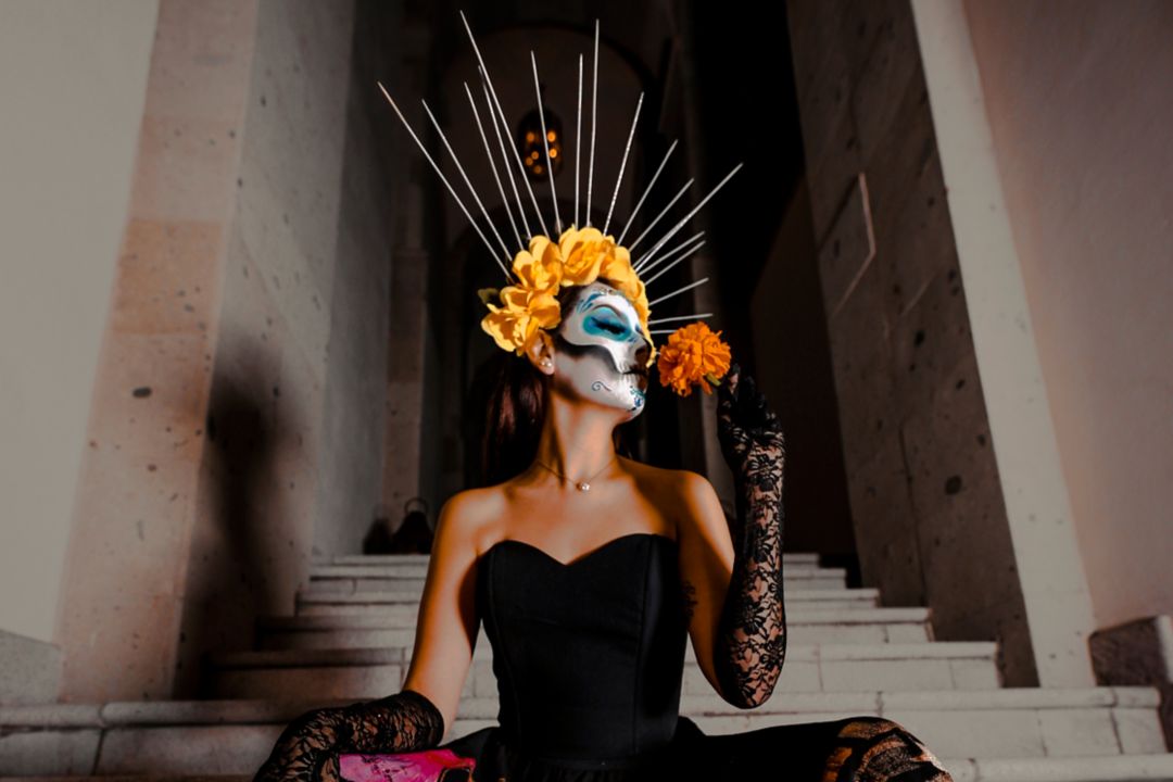 Day of the dead face paint